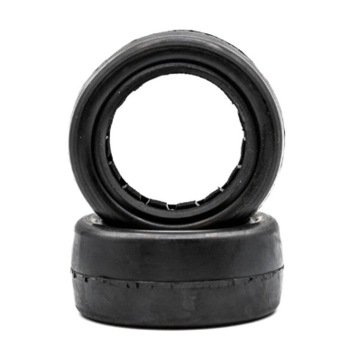 Raw Speed Slick - 2.2" 4WD Front Buggy Tires w/ Inserts, Green