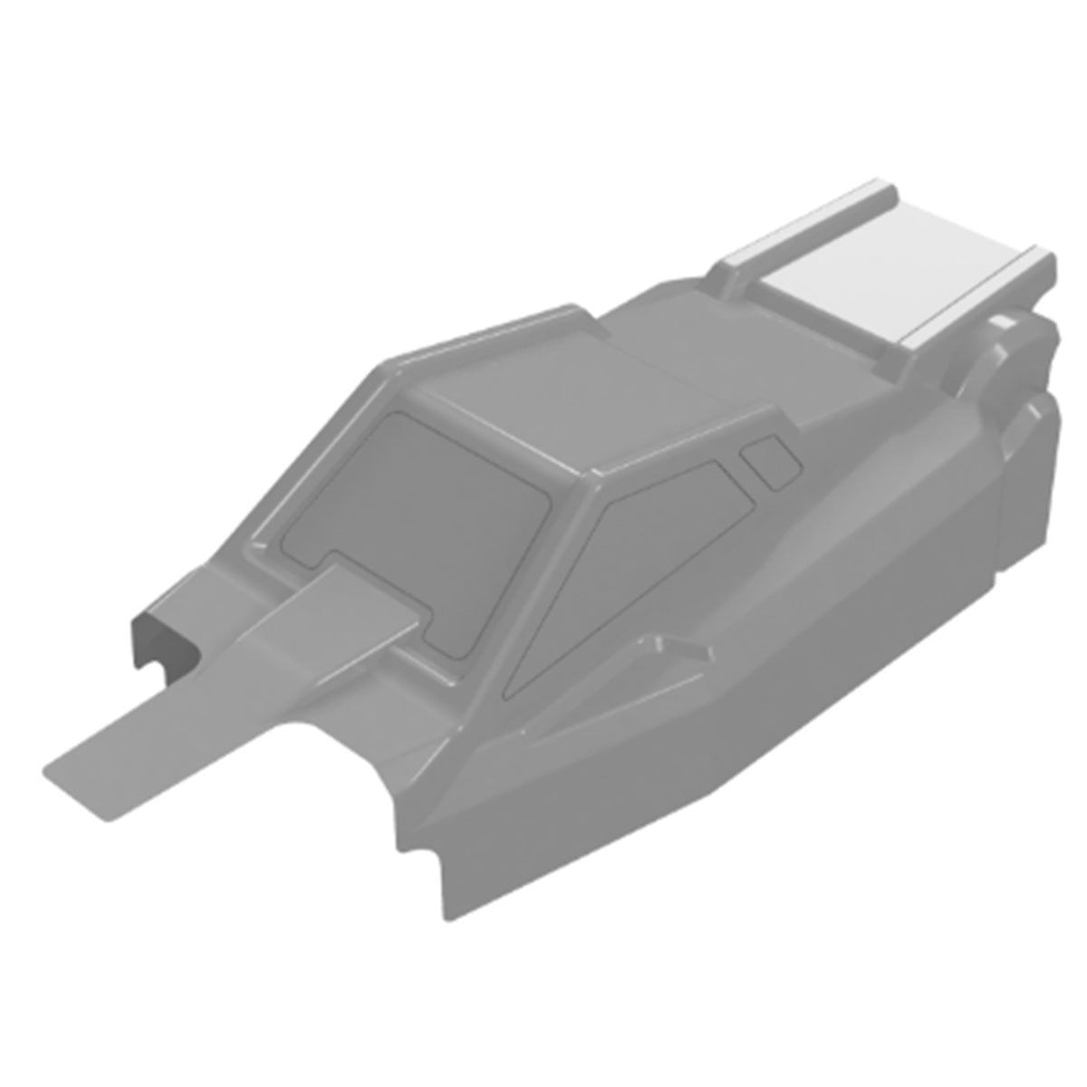 Raw Speed Darkstar - Losi Micro - B Body - Standard Weight RC Body