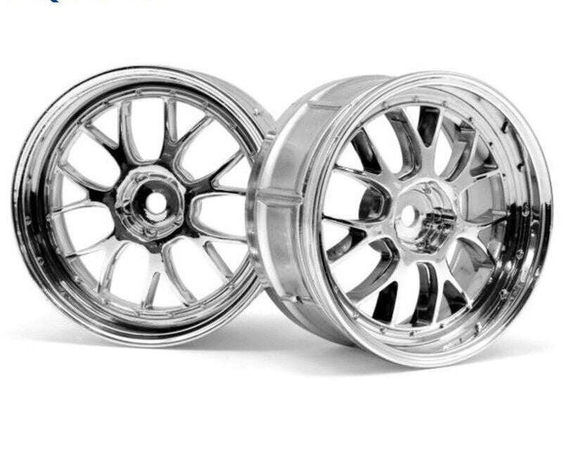 HPI Racing LP29 LM-R Wheel 3mm OffSet Chrome (2pcs)