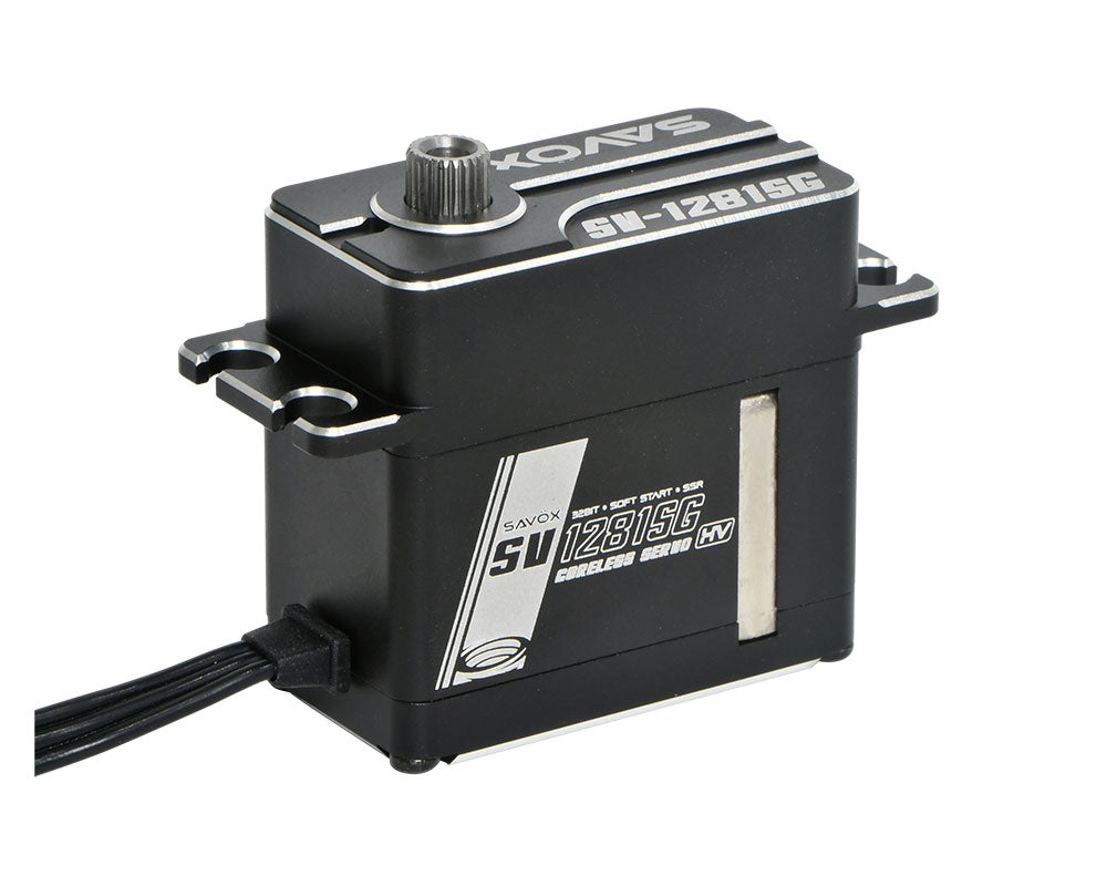 Savox SV1281SG-BE Black Edition Monster Torque Steel-Gear HV Servo - 60 kg-cm