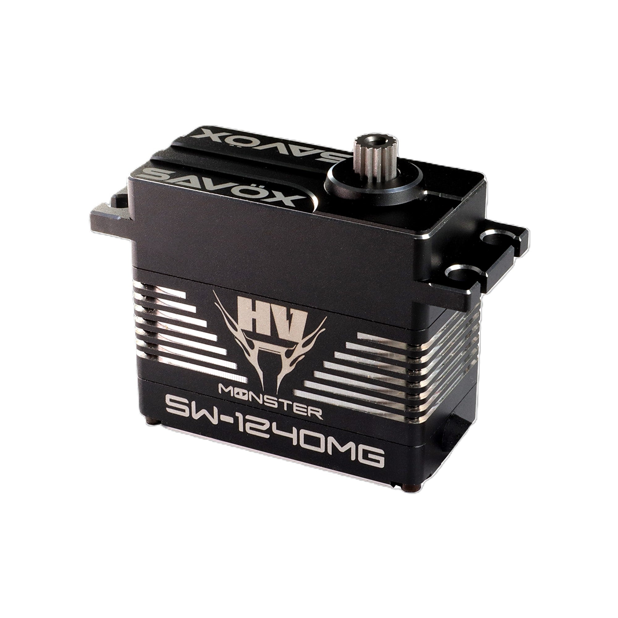 Savox SW1240MG-BE Black Edition Waterproof High-Torque HV Coreless Servo for 1/5 Scale RC