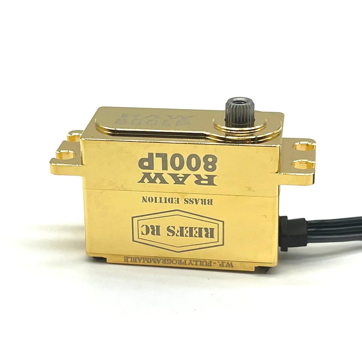 Reef's RC RAW800LP Servo Brass Edition Fully Programable 1/10 Scale