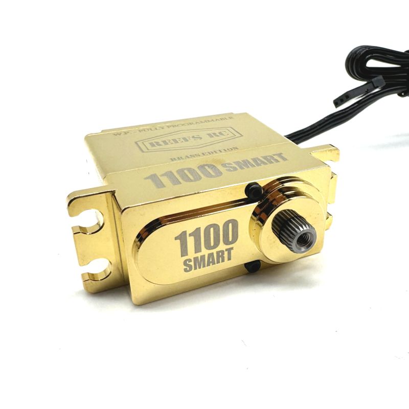 REEFS RC 1100 SMART Mega Torque Brushless Servo or Winch Brass Edition REEFS179