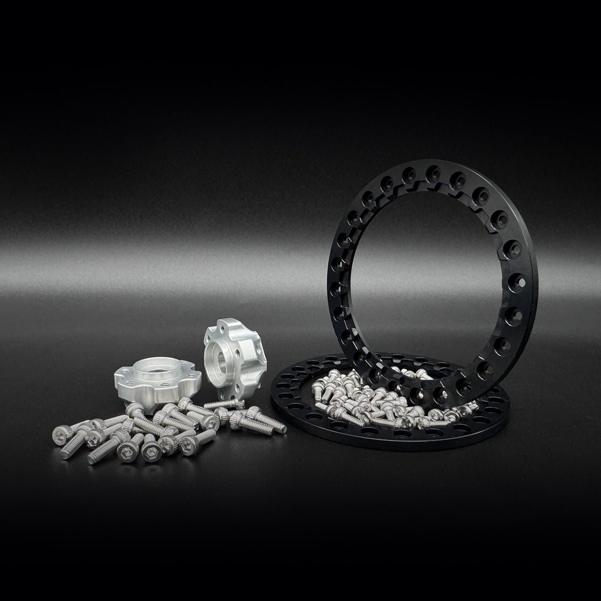 Reef's RC 2.2 "Shield" Aluminum Beadlock Wheels w/Hubs (2) REEFS229