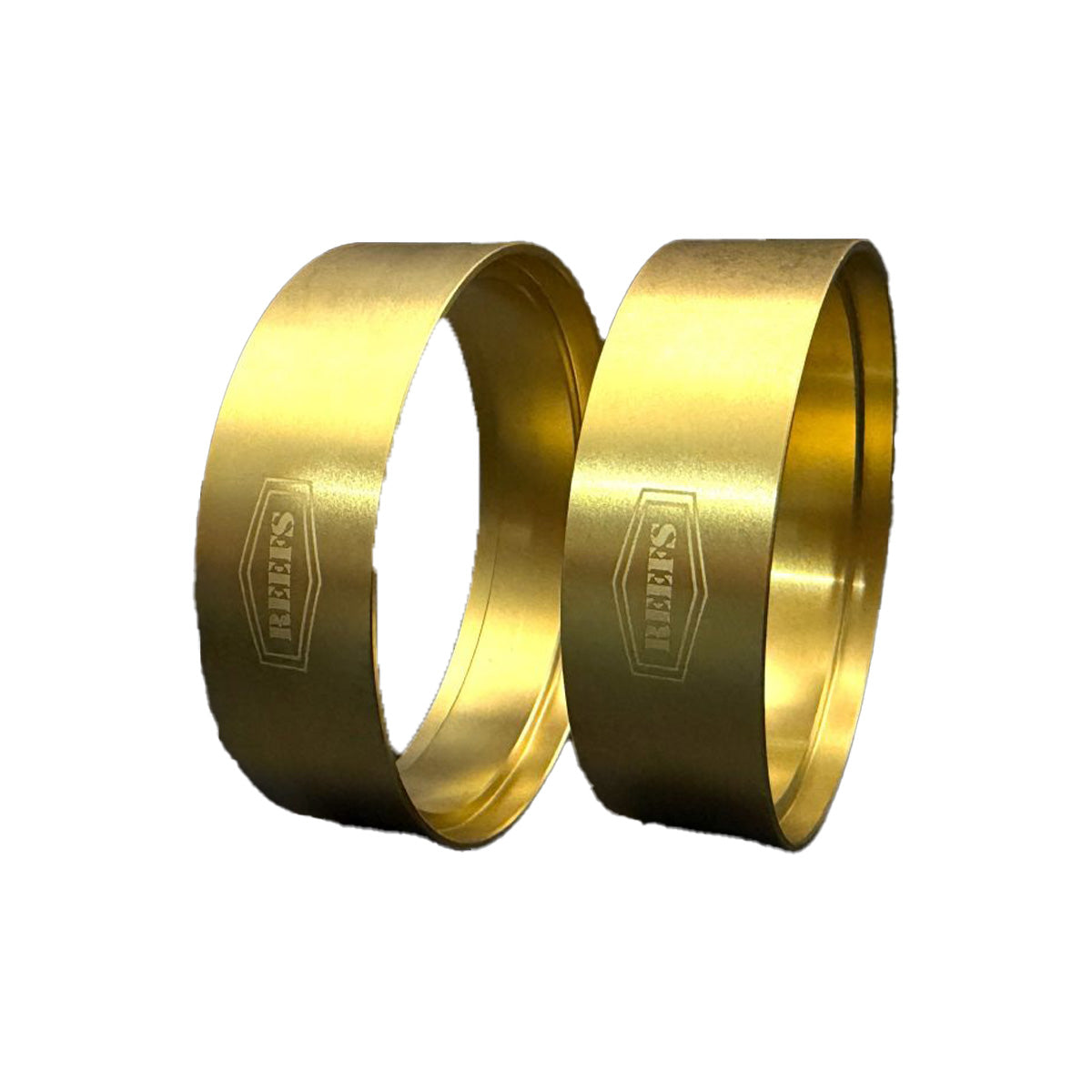 Reef’s RC Brass 2.2″ Inner Wheel Ring – 2‑Piece Set (REEFS237)