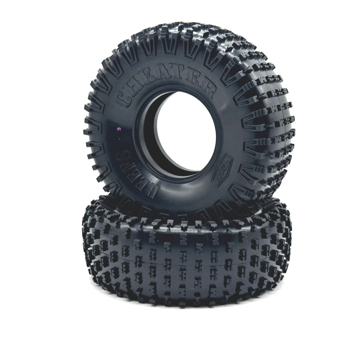 Reef's RC Cheaters Tires 1.9 / 4.75" XP Pink Compound (2) REEFS248