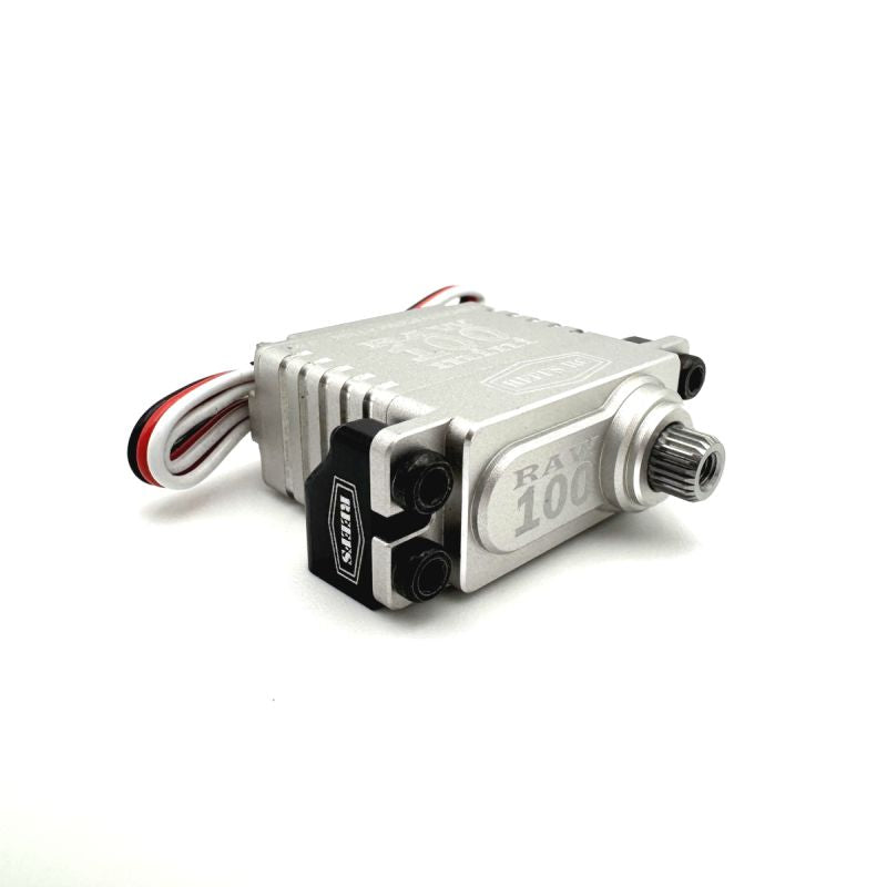 Reef's RC RAW100 Mini Servo Mounting Tabs - CNC Aluminum REEFS250