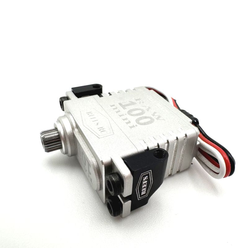 Reef's RC RAW100 Mini Servo Mounting Tabs - CNC Aluminum REEFS250
