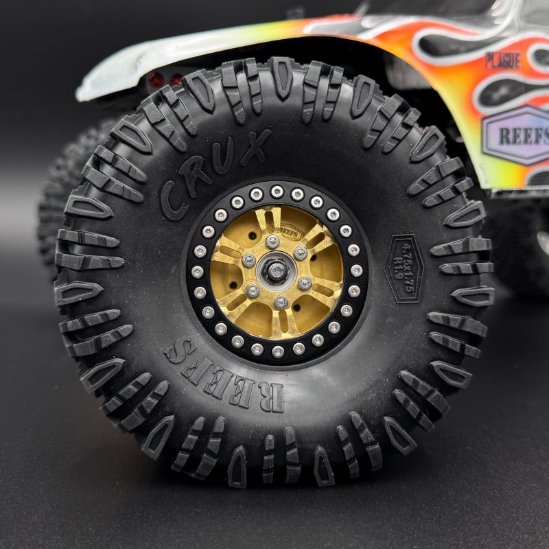 Reef's RC Brass 1.9 "Blade" Wheel Face (2) REEFS256