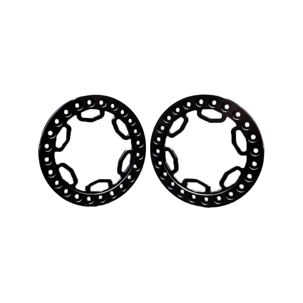 Reef's RC 1.9 "SHIELD" Beadlock Ring (Black) (2) REEFS257