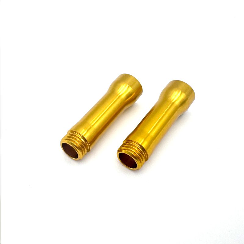 Reef's RC XP Gold Anodized Shock Bodies for 90mm Shocks, 1pair REEFS269