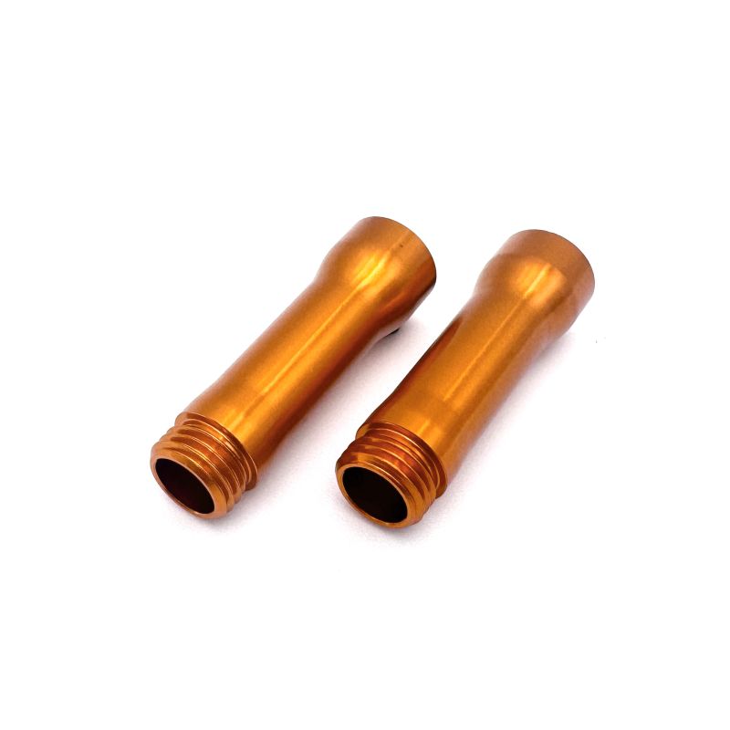 Reef's RC XP Orange Anodized Shock Bodies for 90mm Shocks, 1 pair REEFS270