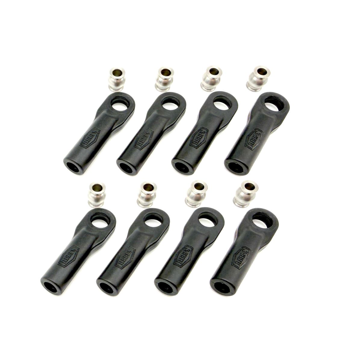 Reef's RC XP XL 31mm Rod Ends with Stainless Steel Pivot Balls for 4mm Links (8)