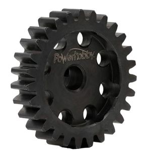 Powerhobby Hardened Steel 23T Mod1 Pinion Gear with 8mm Bore & 2 Grub Screws