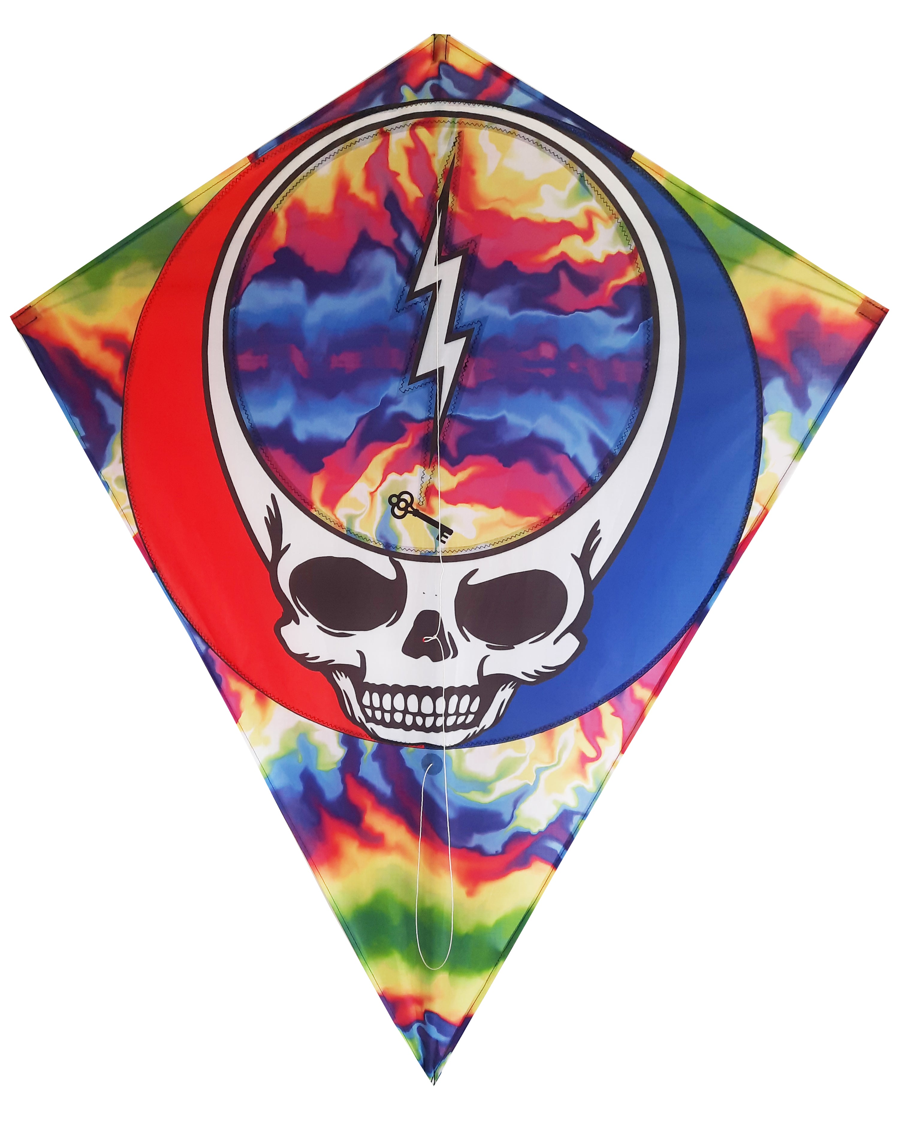 Skydog Kites Festival Skull 40" Diamond Kite 12243