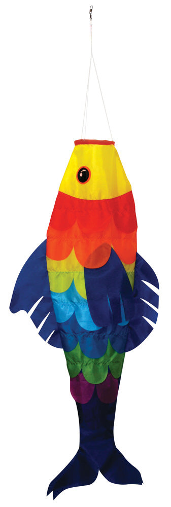 Skydog Kites 48" Sunburst Fish Windsock 42710