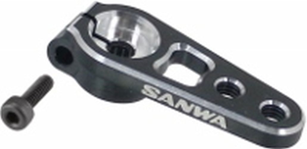 Sanwa Aluminum Servo Horn, Black 107A54261A