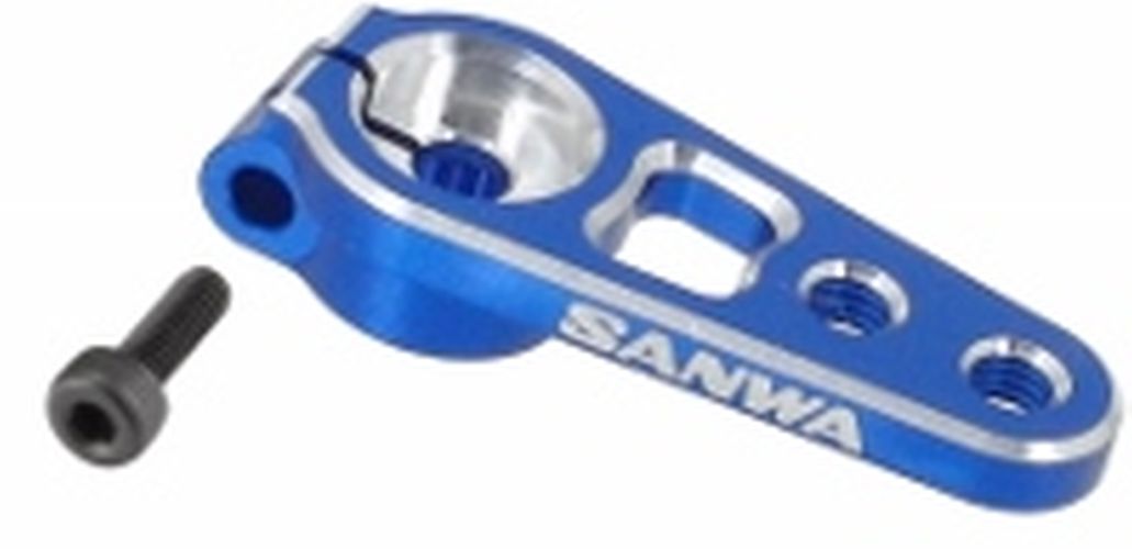 Sanwa Aluminum Servo Horn, Blue 107A54262A