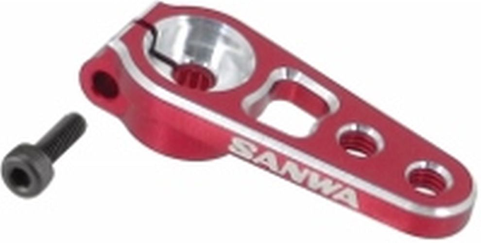 Sanwa Aluminum Servo Horn Red 107A54263A