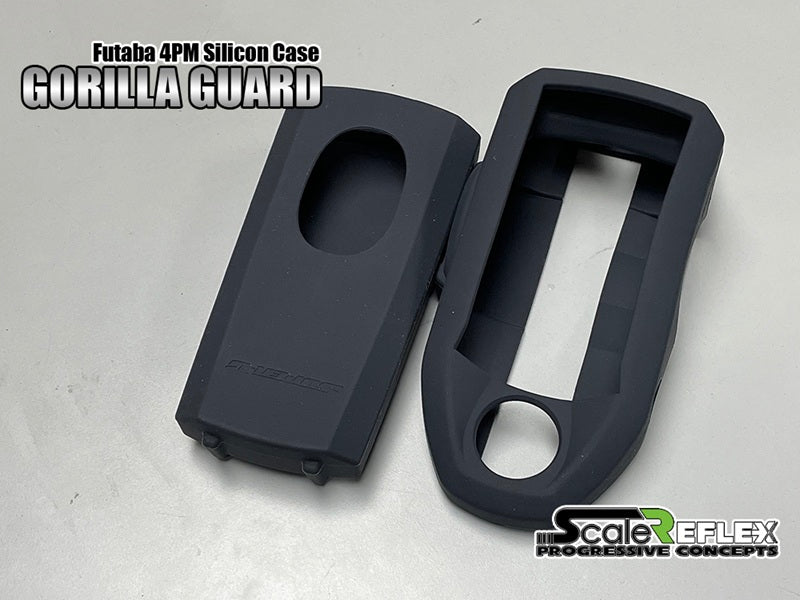 Scale Reflex Gorilla Guard - 4PM Silicone Case Black RC Upgrade Part