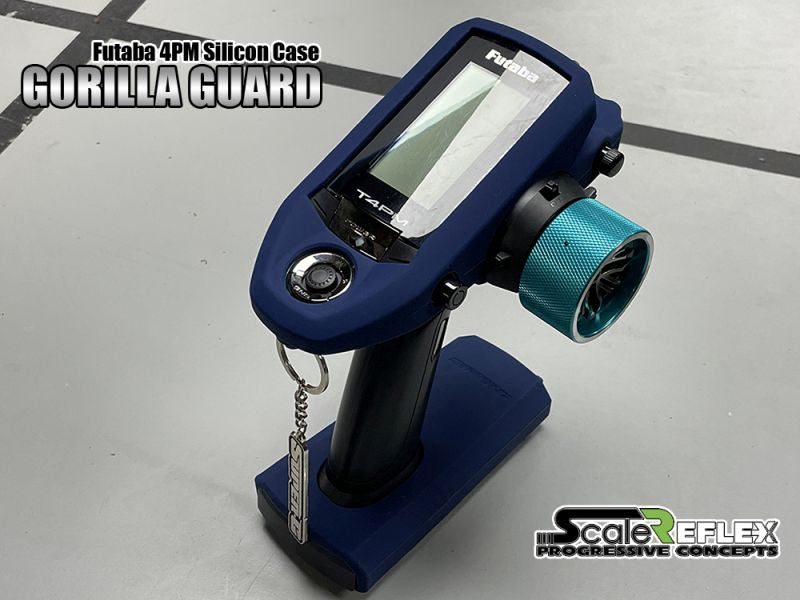 Scale Reflex Gorilla Guard - 4PM Silicone Case Blue RC Upgrade Part
