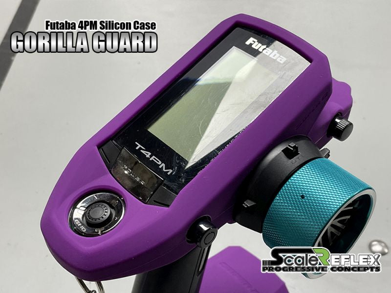 Scale Reflex Gorilla Guard - 4PM Silicone Case Purple RC Upgrade Part