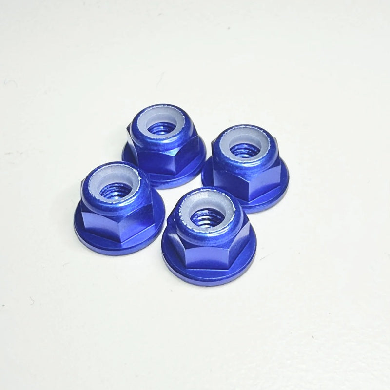 Scale Reflex Wheel Nuts Blue 4 Pack