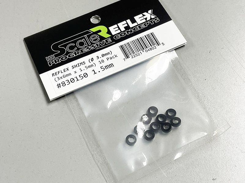 Scale Reflex Shims (3mm x 6mm x 1.5 Thick) 10 Pack