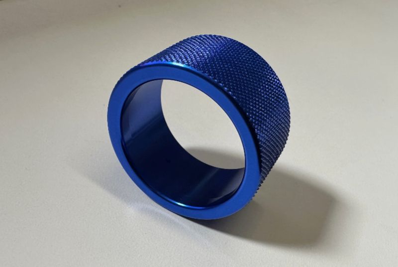 Scale Reflex Wheel Grip / Sanwa / Blue RC Upgrade Part