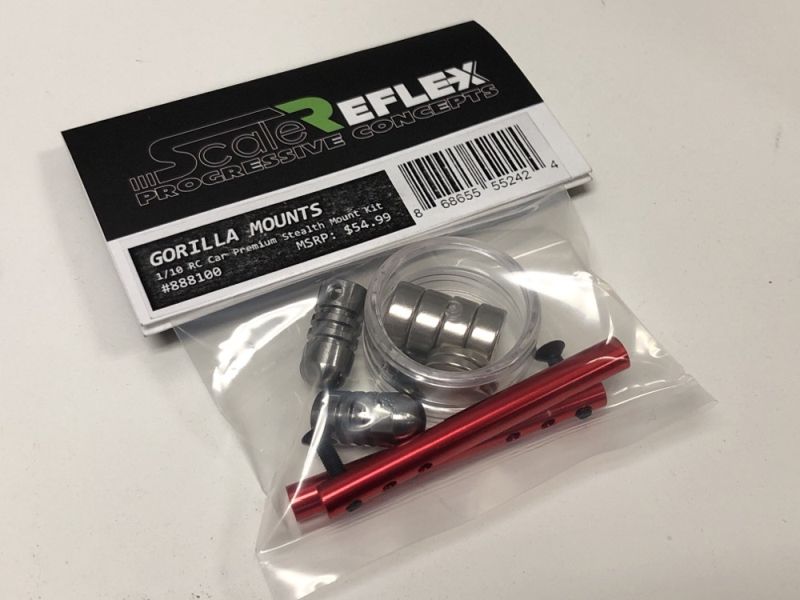 Scale Reflex Red Gorilla Mounts RC Upgrade Part
