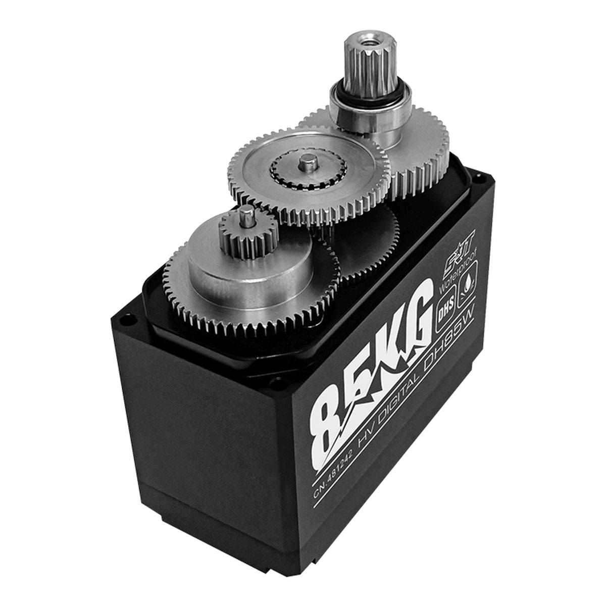 SRT High-Voltage DC Digital Servo for 1/5–1/6 Scale Large-Scale RC Vehicles, 1180.4 oz-in, 0.15 sec @ 8.4V