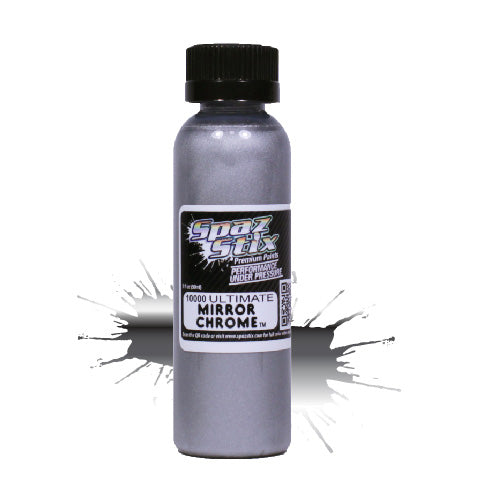 Spaz Stix Ultimate Mirror Chrome Airbrush Paint 2oz - Reflective RC Body Paint