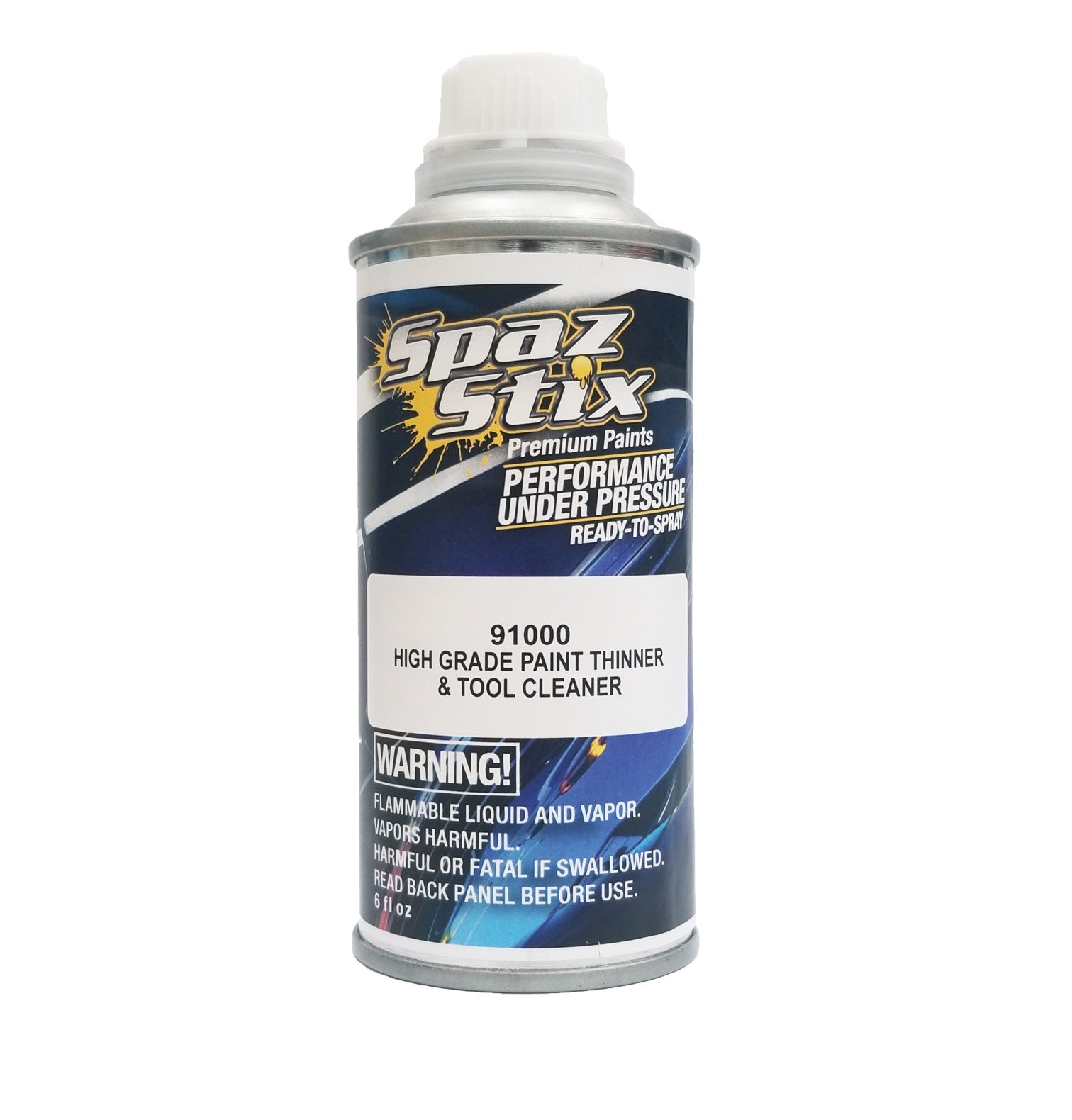 Spaz Stix Airbrush Tool Wash Lacquer Thinner 6oz - Airbrush Cleaner