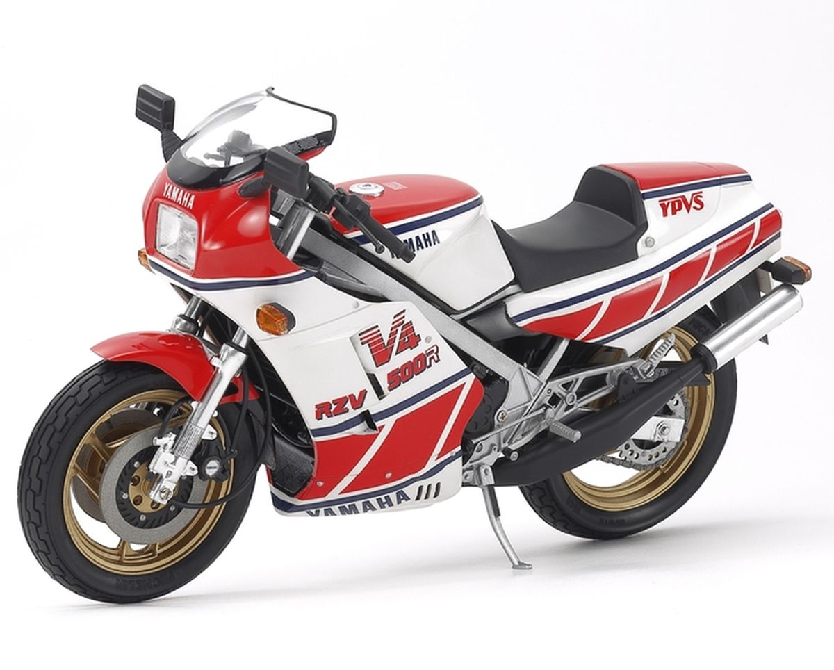 Tamiya 1/12 Yamaha RZV500R V-Four Two-Stroke Motorcycle Model Kit