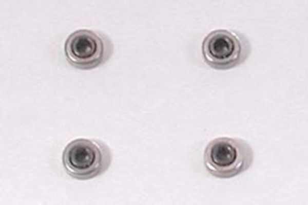 Tamiya Mini 4WD Hex-Hole Ball Bearing Set Low Friction (4pcs)