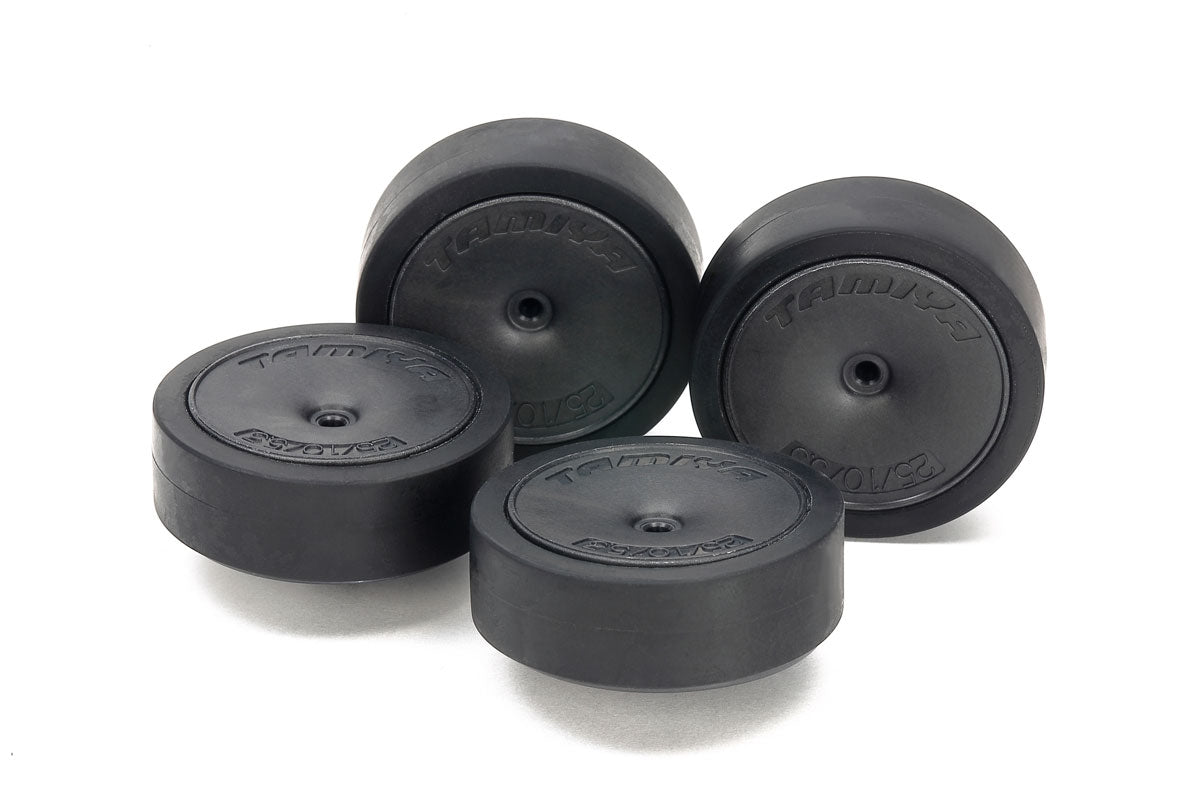 Tamiya Mini 4WD 31mm Low Friction Tires Carbon Reinforced Wheels