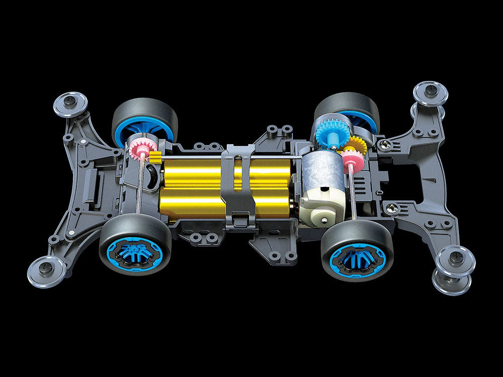 Tamiya 1/32 JR Mini 4WD Eleglitter Kit w/ VZ Chassis