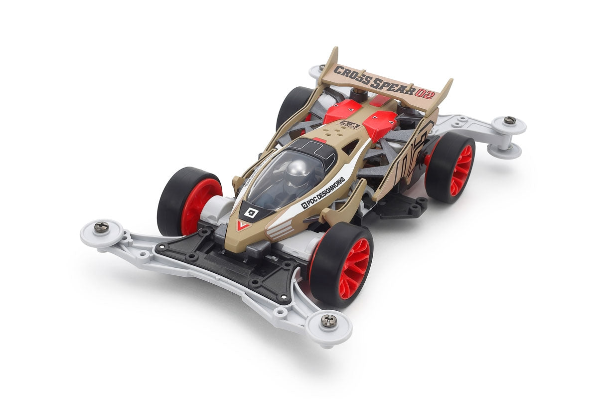 Tamiya Mini 4WD Cross Spear 02 VZ Chassis Designer Racing Kit
