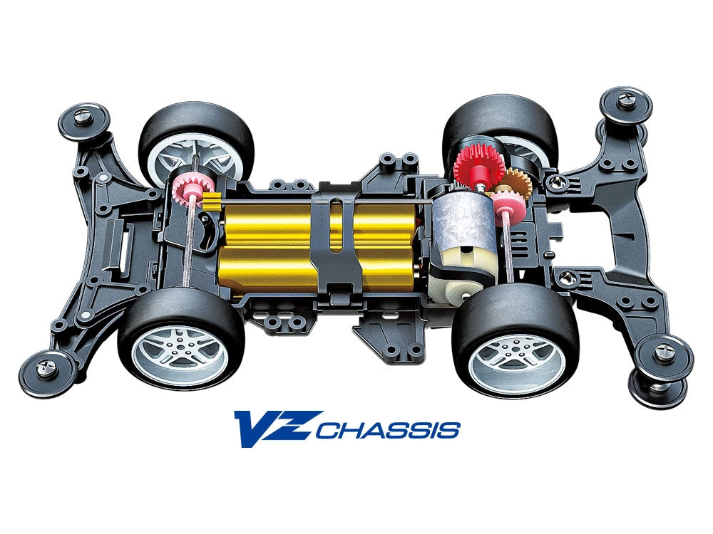 Tamiya Mini 4WD The Grasshopper Jr. Classic VZ Chassis Kit - view 2