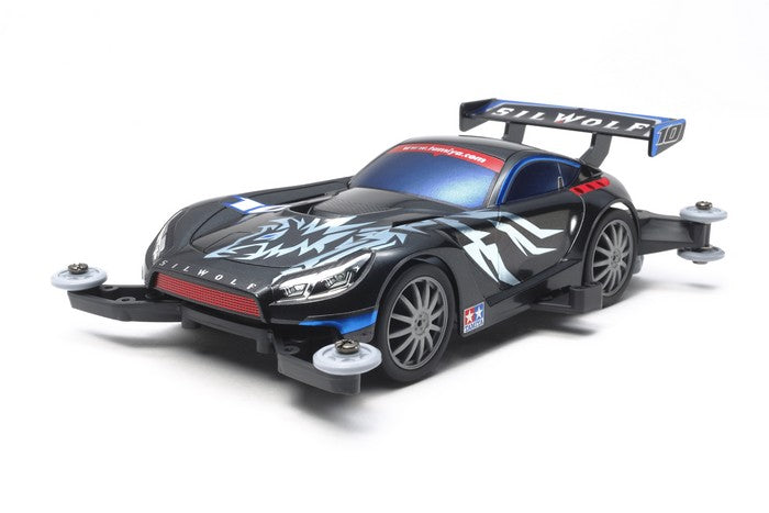 Tamiya 1/32 Mini 4WD Silwolf Sleek Wolf-Inspired Racing Kit