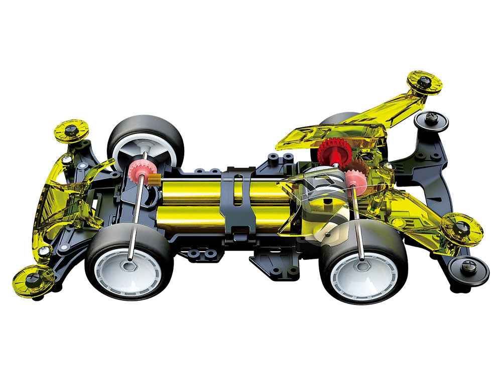 Tamiya Mini 4WD Lord Knight VZ Chassis Laser Series Kit - view 2