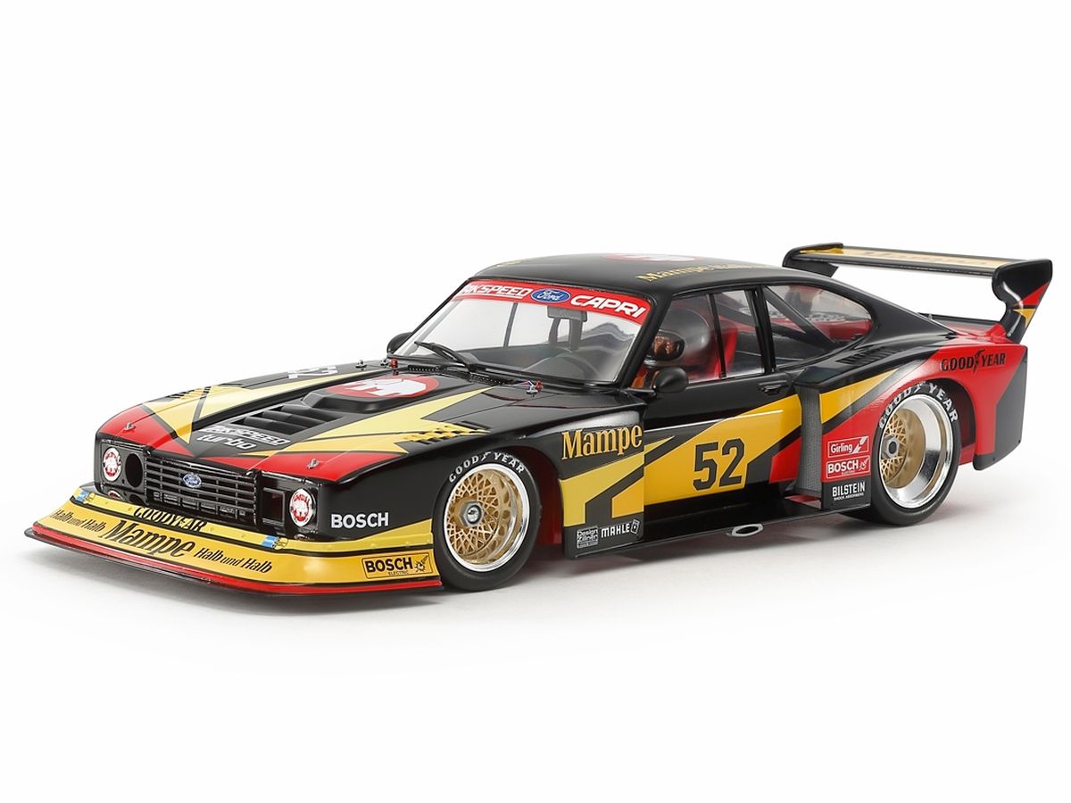 Tamiya 1/24 Ford Zakspeed Capri Turbo 1978 Group 5 Racing Car Model Kit