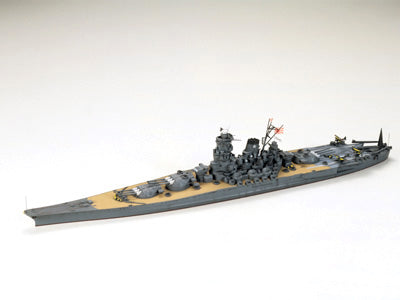 Tamiya 1/700 Japanese Battleship Yamato Final Sortie Configuration Plastic Model Kit