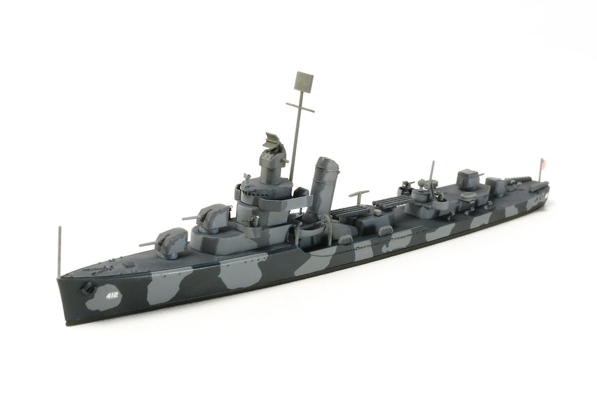Tamiya 1/700 US Navy Destroyer DD-412 Hammann Plastic Model Kit