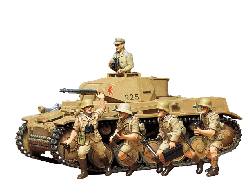 Tamiya 1/35 German Panzer II Light Tank Plastic Model Kit