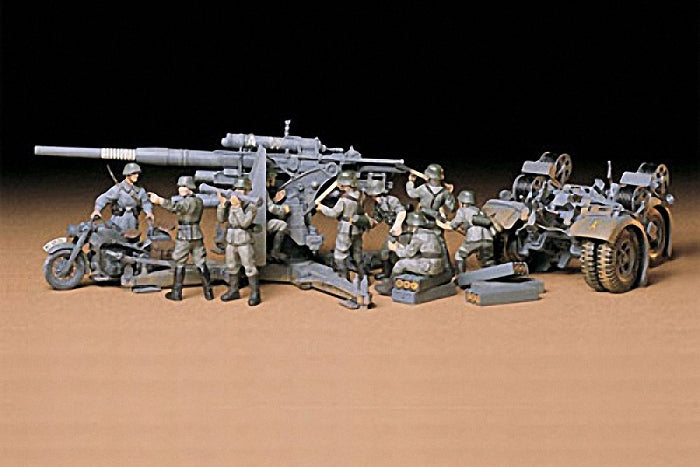 Tamiya 1/35 German 88mm Flak 36/37 Anti-Aircraft Gun Plastic Model Kit