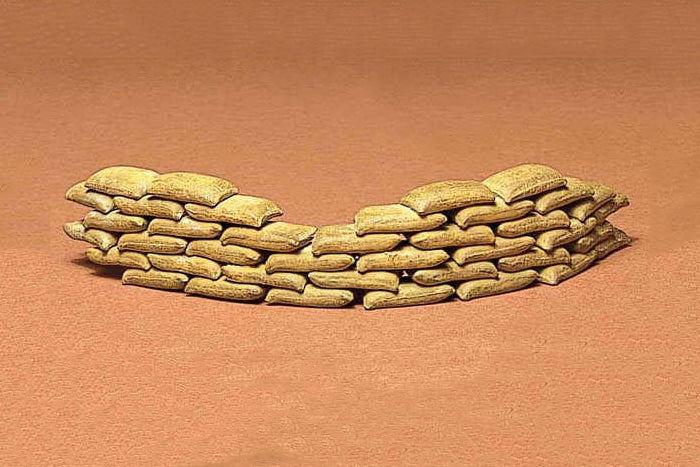 Tamiya 1/35 Sand Bag Set for Military Dioramas Plastic Model Kit