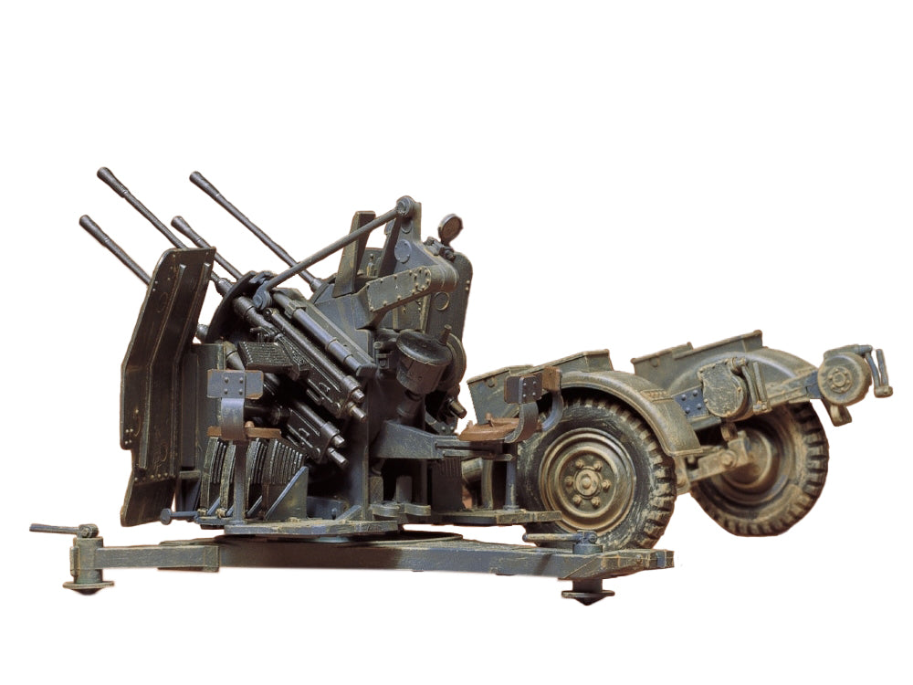 Tamiya 1/35 German Flakvierling 38 Quad 20mm Anti-Aircraft Gun Plastic Model Kit