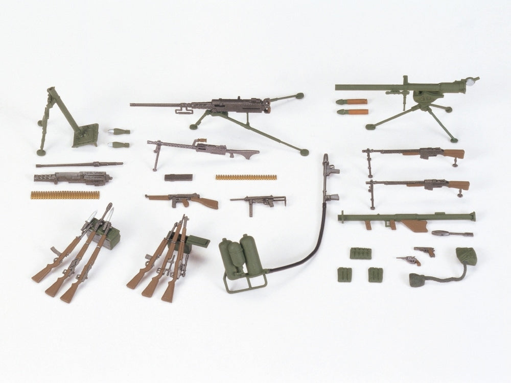 Tamiya 1/35 US Infantry Weapons Set Plastic Model Accessories