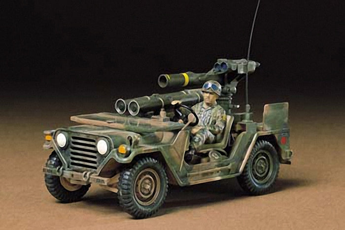 Tamiya 1/35 US M151A2 Jeep with TOW Missile Launcher Plastic Model Kit